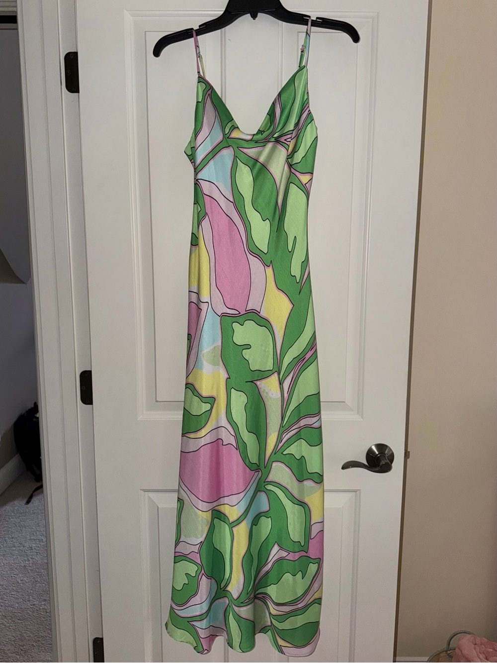 NWT Gianni Bini Maxi Cowl Neck Slip Dress Size Large (runs small)